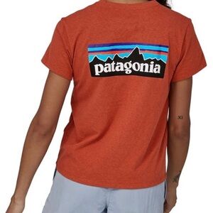Patagonia T Shirt Womens XL   Graphic Print Outdoor Organic Cotton